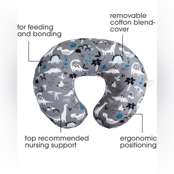 Dinosaur boppy nursing pillow - Picture 4 of 5